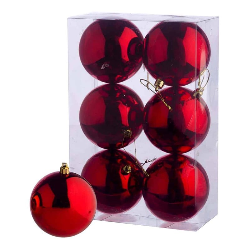 5cm - Christmas decoration balls 6pcs