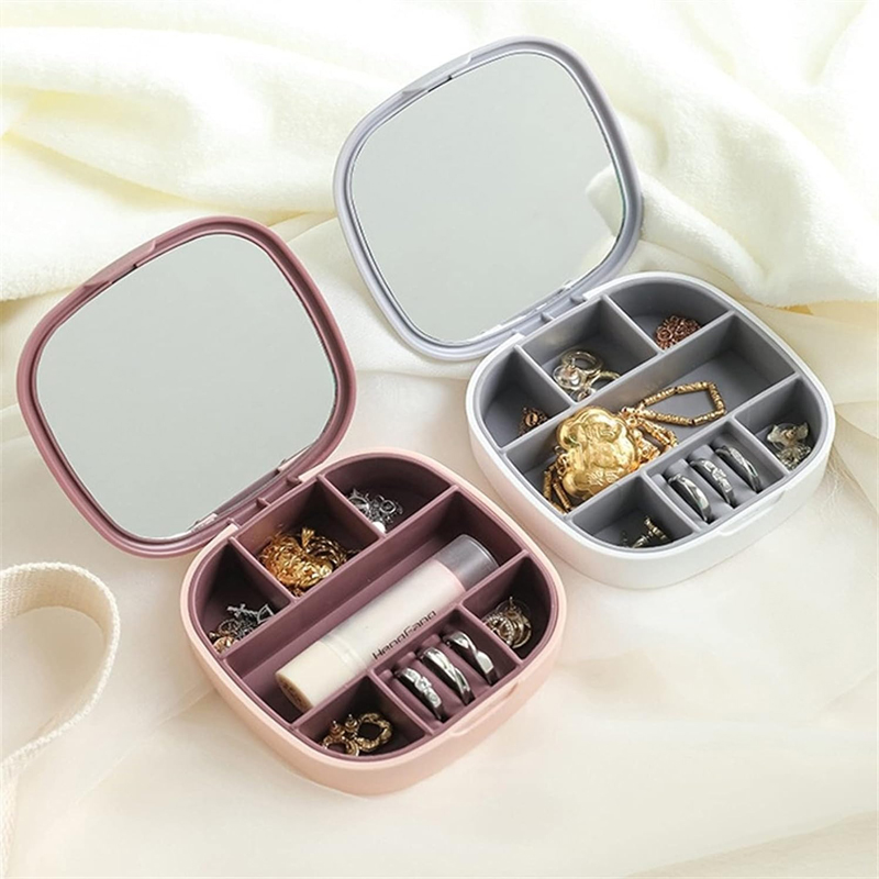 Κουτί Αποθήκευσης Κοσμημάτων με Καθρέφτη LD-988 - Jewelry storage box with mirror
