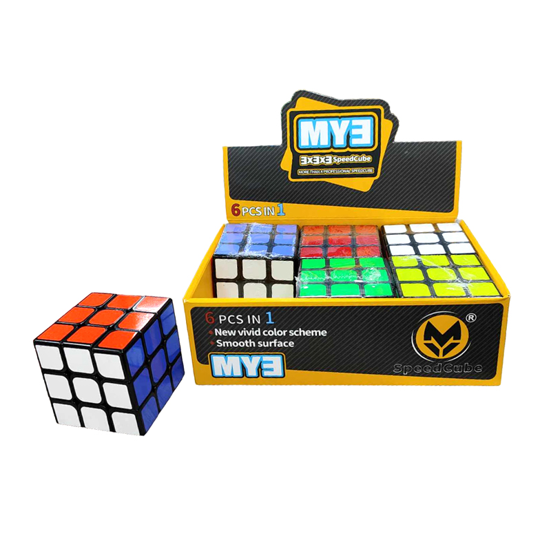 MYE Speed Cube παιχνίδι κύβος 3x3x3 – Speed Cube 6pcs in 1