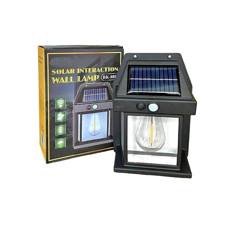 Επιτοίχιο ηλιακό φωτιστικό κήπου DK-888 - Solar Interaction Wall Lamp