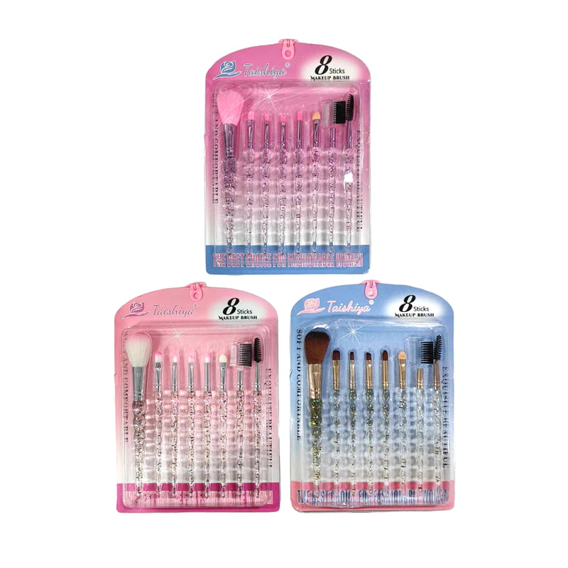 Σετ 8 Πινέλα Μακιγιάζ - Make-up brushes set 8pcs