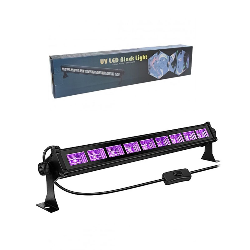 UV μπάρα φωτισμού LED Blacklight QY-DJ-UV005 - UV LED Black light bar