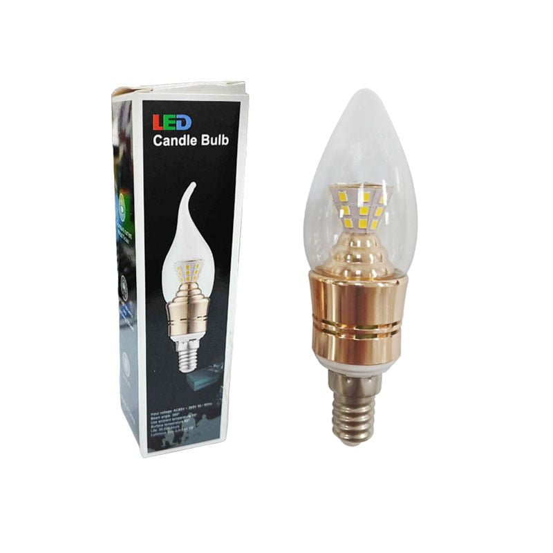 LED Λάμπα λευκός φωτισμός 7W 6500K 85-265V E14 - LED lamp