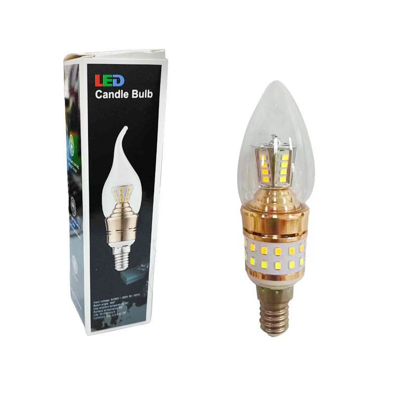 LED Λάμπα λευκός φωτισμός 12W 6500K 85-265V E14 - LED lamp