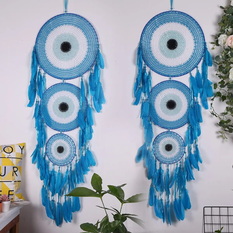 Κρεμαστό διακοσμητικό ονειροπάγιδα 140cm - Hanging decoration dreamcatcher