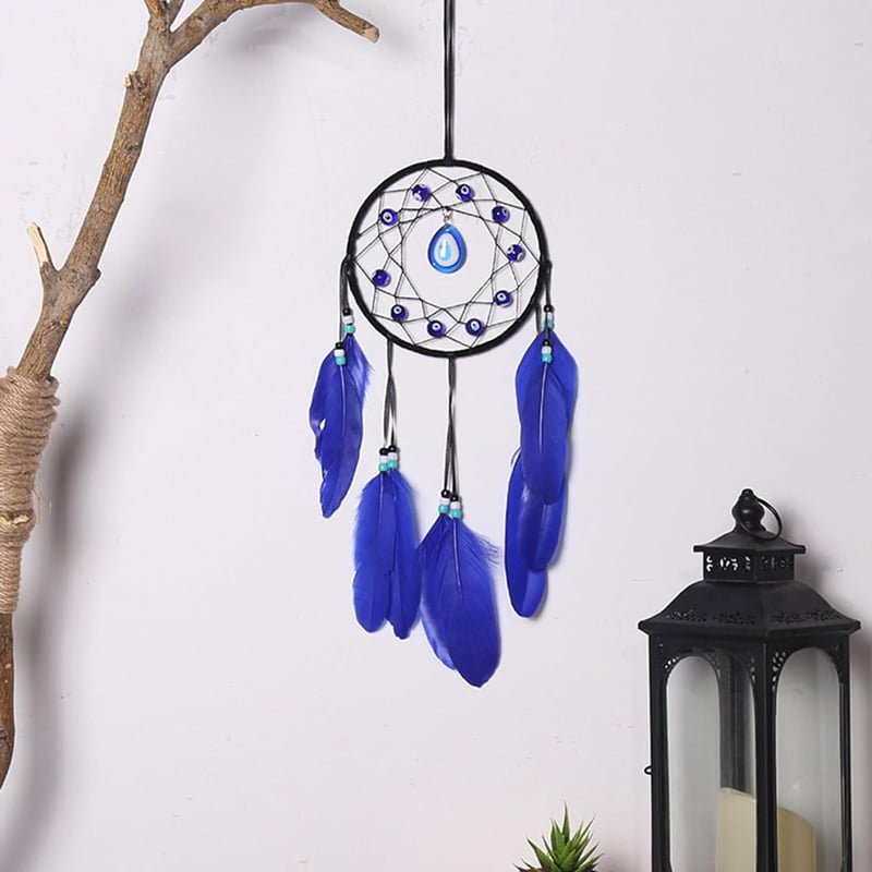 Κρεμαστό διακοσμητικό ονειροπαγίδα 42cm - Hanging decoration dreamcatcher