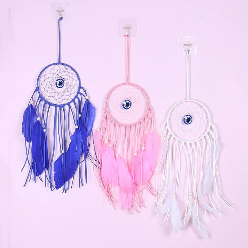 Κρεμαστό διακοσμητικό ονειροπαγίδα 50cm - Hanging decoration dreamcatcher