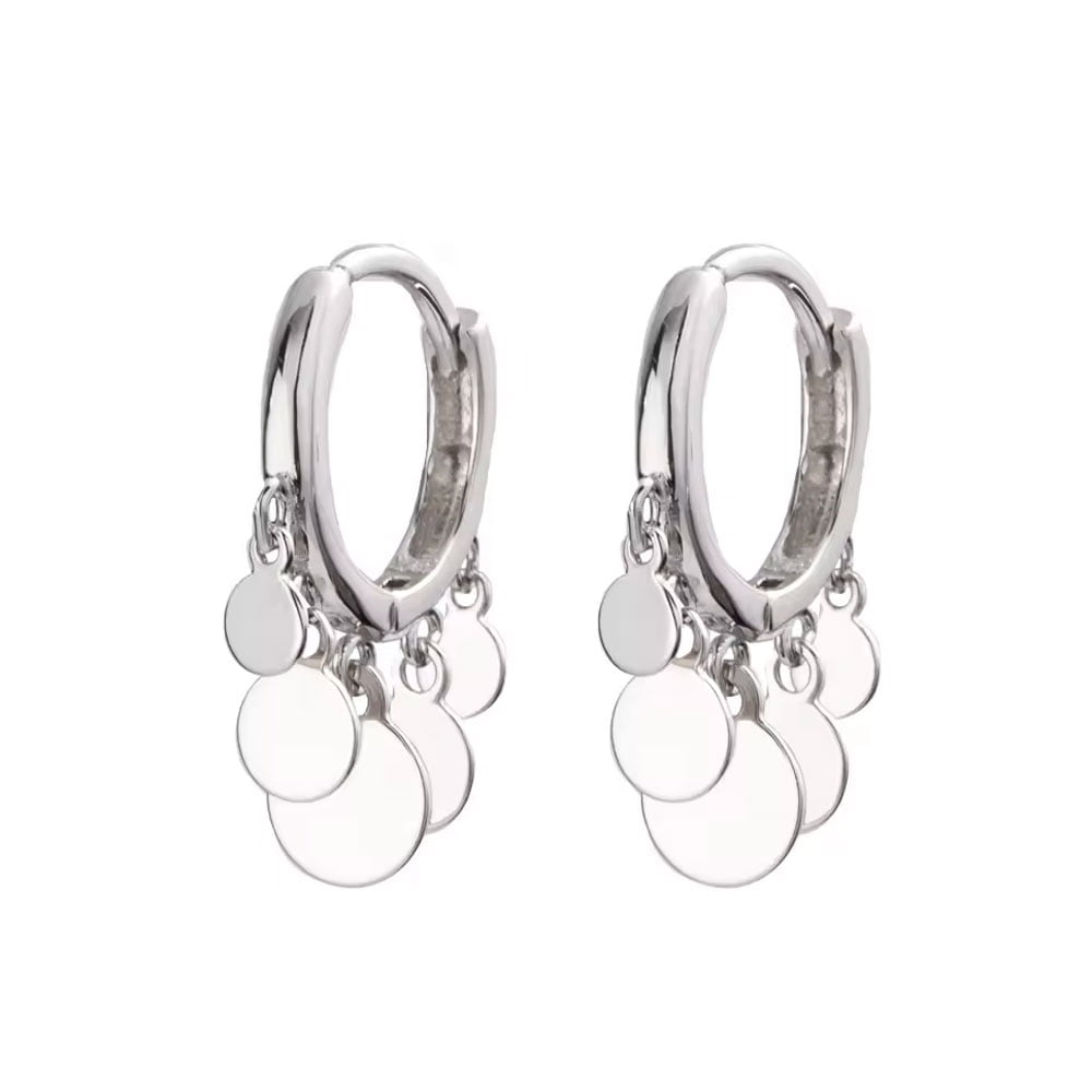 ΓΥΝΑΙΚΕΙΑ ΣΚΟΥΛΑΡΙΚΙΑ ΚΡΙΚΟΙ ΑΠΟ ΑΤΣΑΛΙ-WOMEN'S STEEL EARRINGS