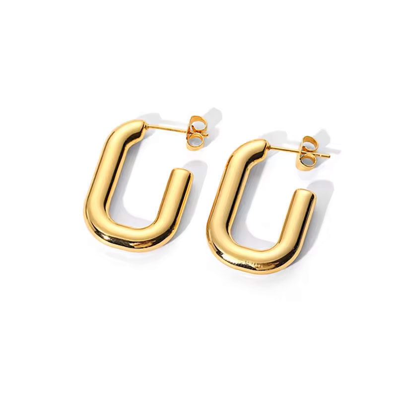 ΓΥΝΑΙΚΕΙΑ ΣΚΟΥΛΑΡΙΚΙΑ ΚΡΙΚΟΙ ΑΠΟ ΑΤΣΑΛΙ-WOMEN'S STEEL EARRINGS