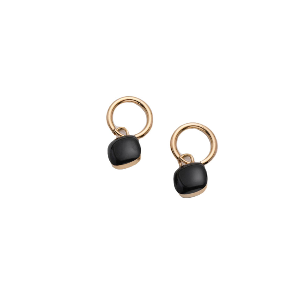 ΓΥΝΑΙΚΕΙΑ ΣΚΟΥΛΑΡΙΚΙΑ ΚΡΙΚΟΙ ΑΠΟ ΑΤΣΑΛΙ-WOMEN'S STEEL EARRINGS