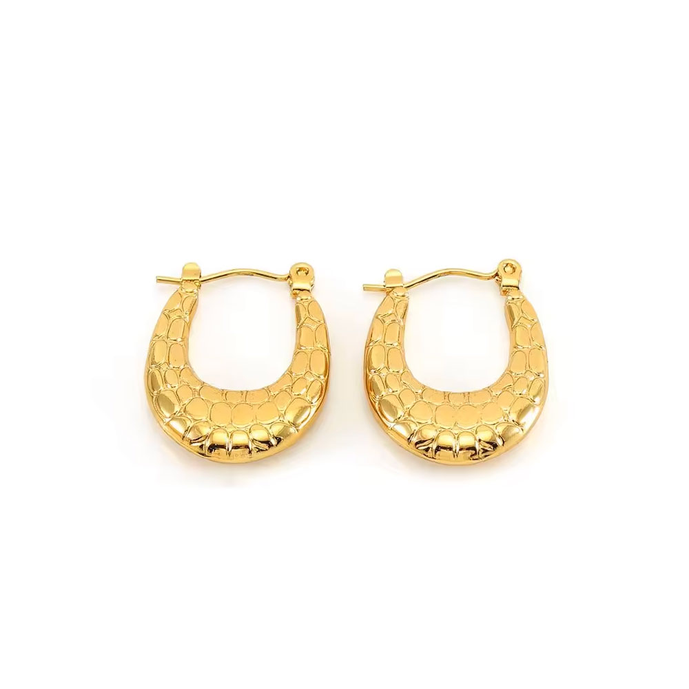 ΓΥΝΑΙΚΕΙΑ ΣΚΟΥΛΑΡΙΚΙΑ ΚΡΙΚΟΙ ΑΠΟ ΑΤΣΑΛΙ-WOMEN'S STEEL EARRINGS