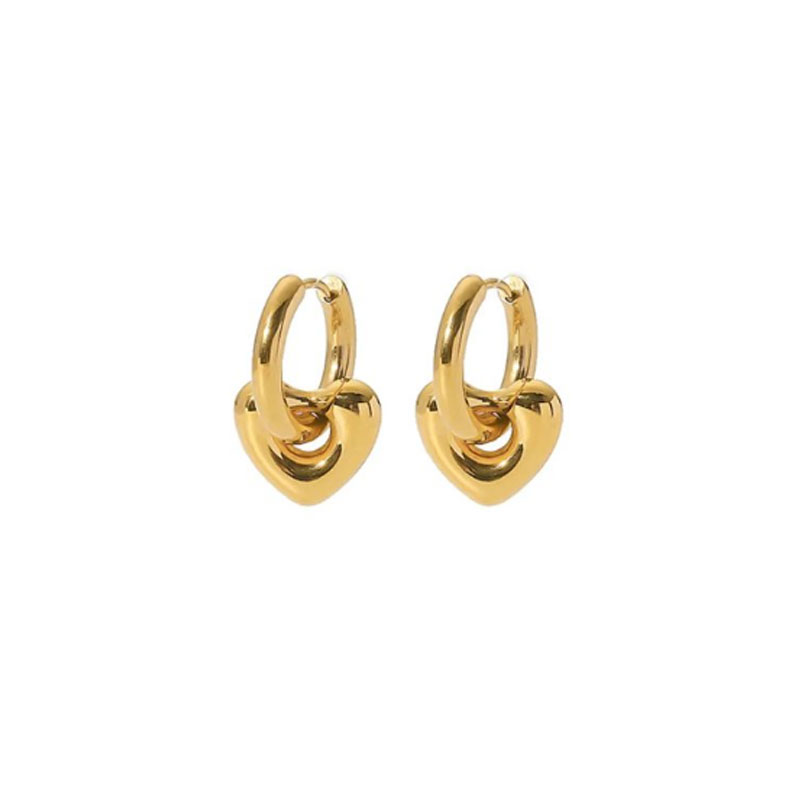 ΓΥΝΑΙΚΕΙΑ ΣΚΟΥΛΑΡΙΚΙΑ ΚΡΙΚΟΙ ΑΠΟ ΑΤΣΑΛΙ-WOMEN'S STEEL EARRINGS