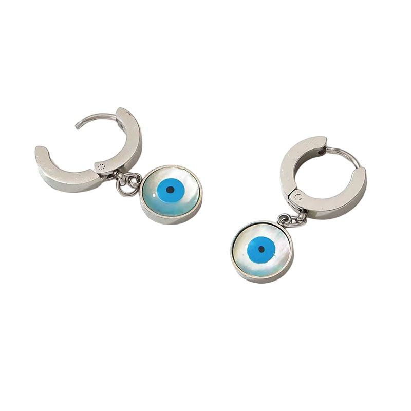 ΓΥΝΑΙΚΕΙΑ ΣΚΟΥΛΑΡΙΚΙΑ ΚΡΙΚΟΙ ΑΠΟ ΑΤΣΑΛΙ-WOMEN'S STEEL EARRINGS