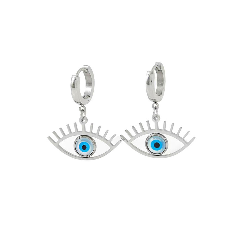 ΓΥΝΑΙΚΕΙΑ ΣΚΟΥΛΑΡΙΚΙΑ ΚΡΙΚΟΙ ΑΠΟ ΑΤΣΑΛΙ-WOMEN'S STEEL EARRINGS