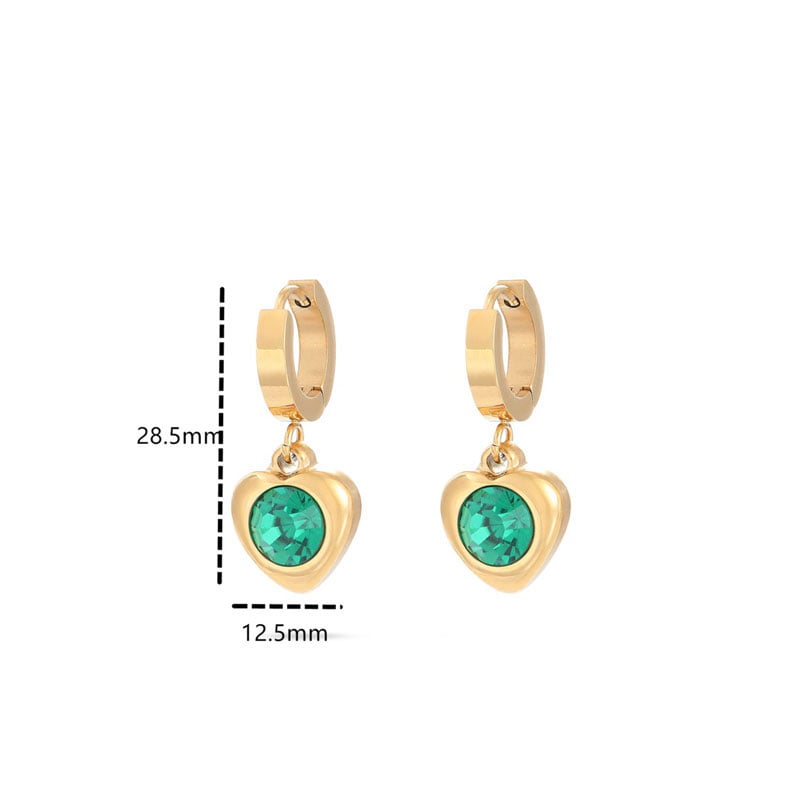 ΓΥΝΑΙΚΕΙΑ ΣΚΟΥΛΑΡΙΚΙΑ ΚΡΙΚΟΙ ΑΠΟ ΑΤΣΑΛΙ-WOMEN'S STEEL EARRINGS