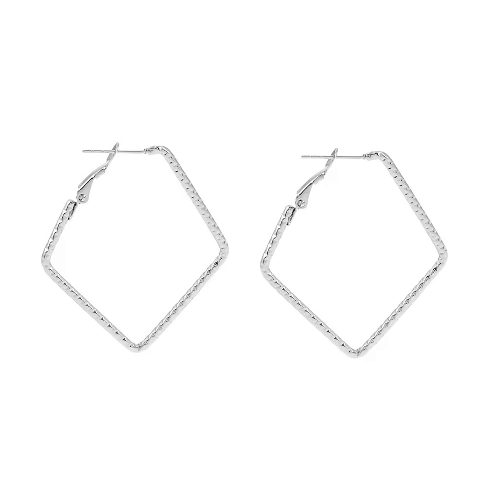 ΓΥΝΑΙΚΕΙΑ ΣΚΟΥΛΑΡΙΚΙΑ ΚΡΙΚΟΙ ΑΠΟ ΑΤΣΑΛΙ-WOMEN'S STEEL EARRINGS