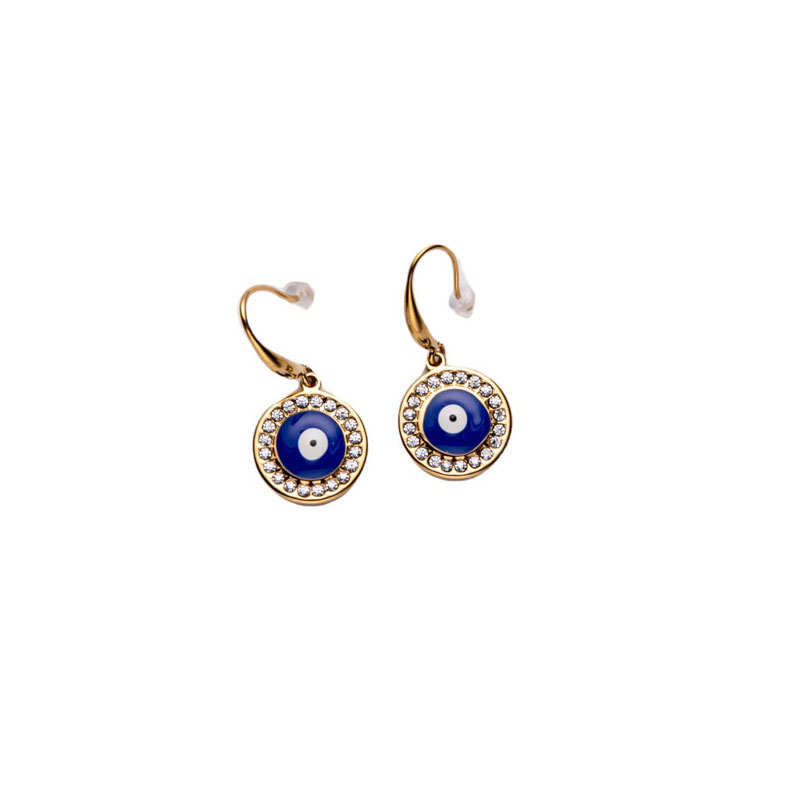 ΓΥΝΑΙΚΕΙΑ ΣΚΟΥΛΑΡΙΚΙΑ ΚΡΙΚΟΙ ΑΠΟ ΑΤΣΑΛΙ-WOMEN'S STEEL EARRINGS