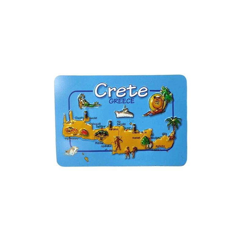 Μαγνητάκι ψυγείου Crete- Fridge magnet Crete