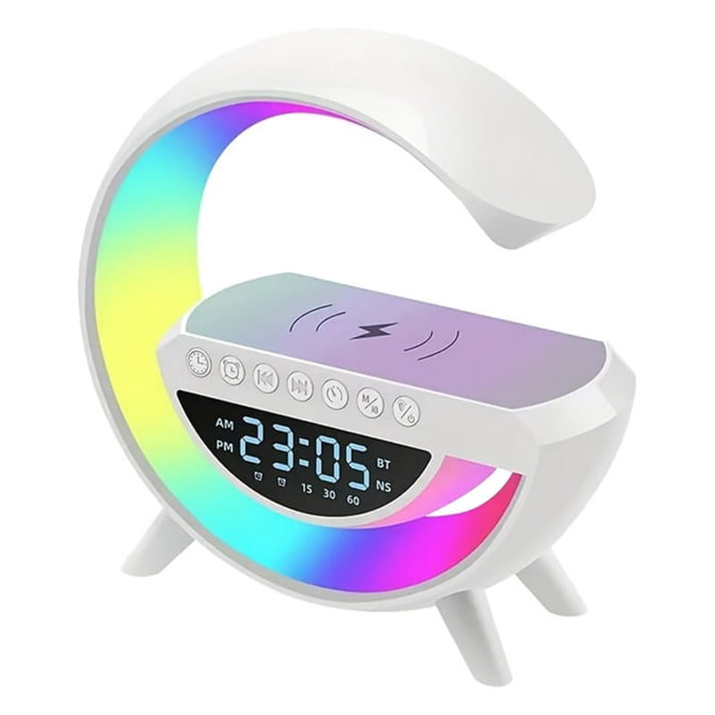 Ηχείο Bluetooth με Ραδιόφωνο & Ασύρματη Φόρτιση BT-3401 - LED Wireless Charging Speaker