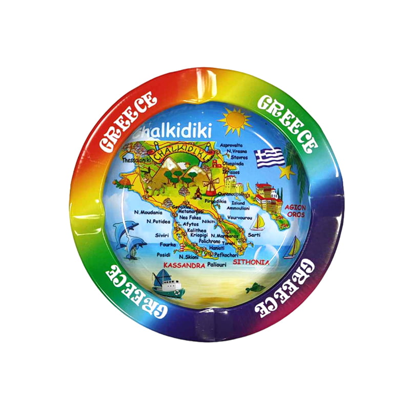 Σουβενίρ τασάκι Greece Chalkidiki - Ashtray Souvenir