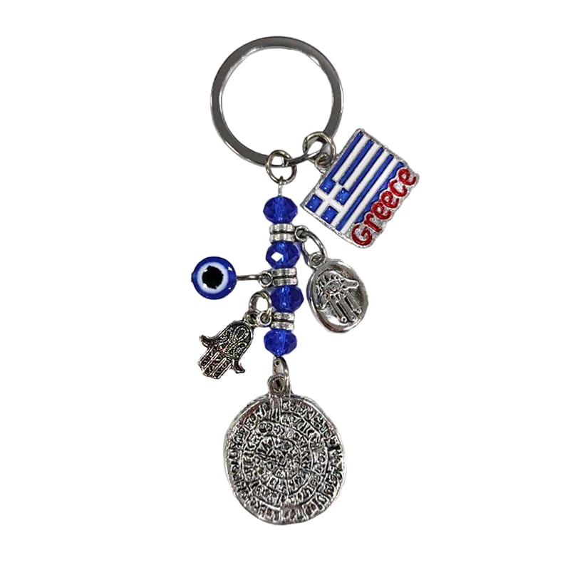 Μπρελόκ σουβενίρ Greece - Metallic keychain Greece