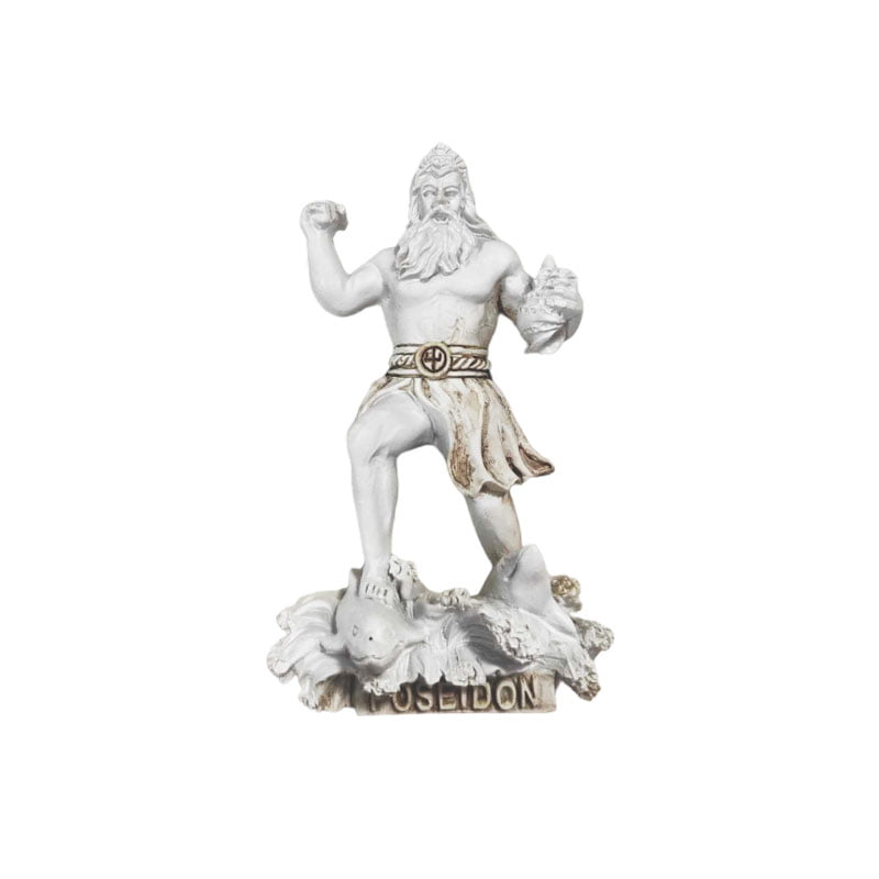 Μαγνητάκι ψυγείου σουβενίρ Poseidon 12τεμ - Metallic fridge magnet Greece