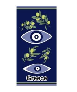 Πετσέτα θαλάσσης Greece 140x70cm - Beach towel