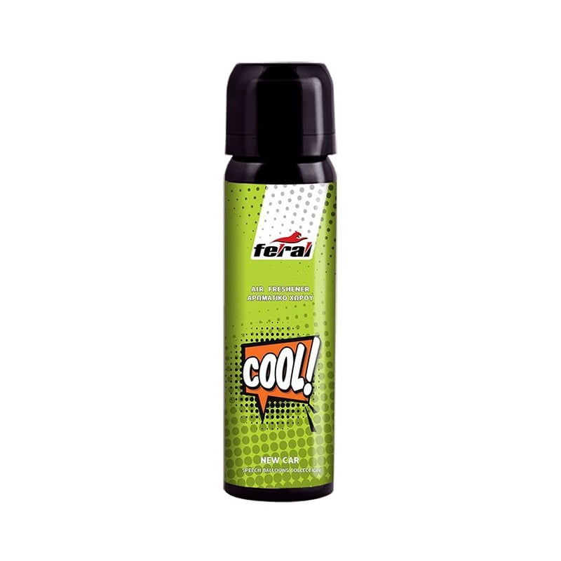 Αρωματικό Αυτοκινήτου Spray Feral Speech Collection COOL New Car 70ml – Car air freshener