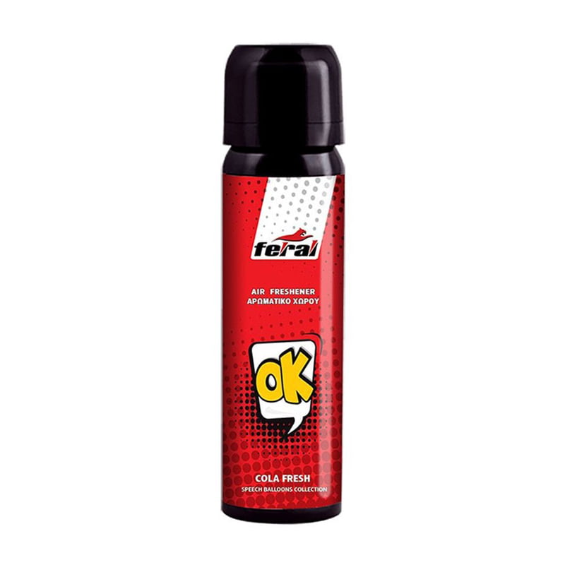 Αρωματικό Αυτοκινήτου Spray Feral Speech Collection OK Cola 70ml – Car air freshener