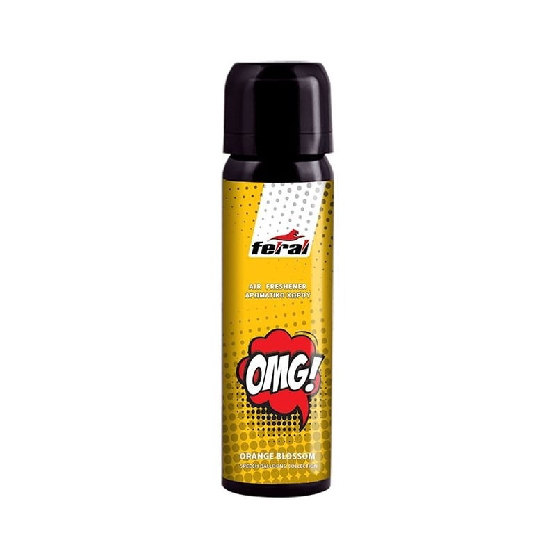 Αρωματικό Αυτοκινήτου Spray Feral Speech Collection OMG! Prange Blossom 70ml – Car air freshener