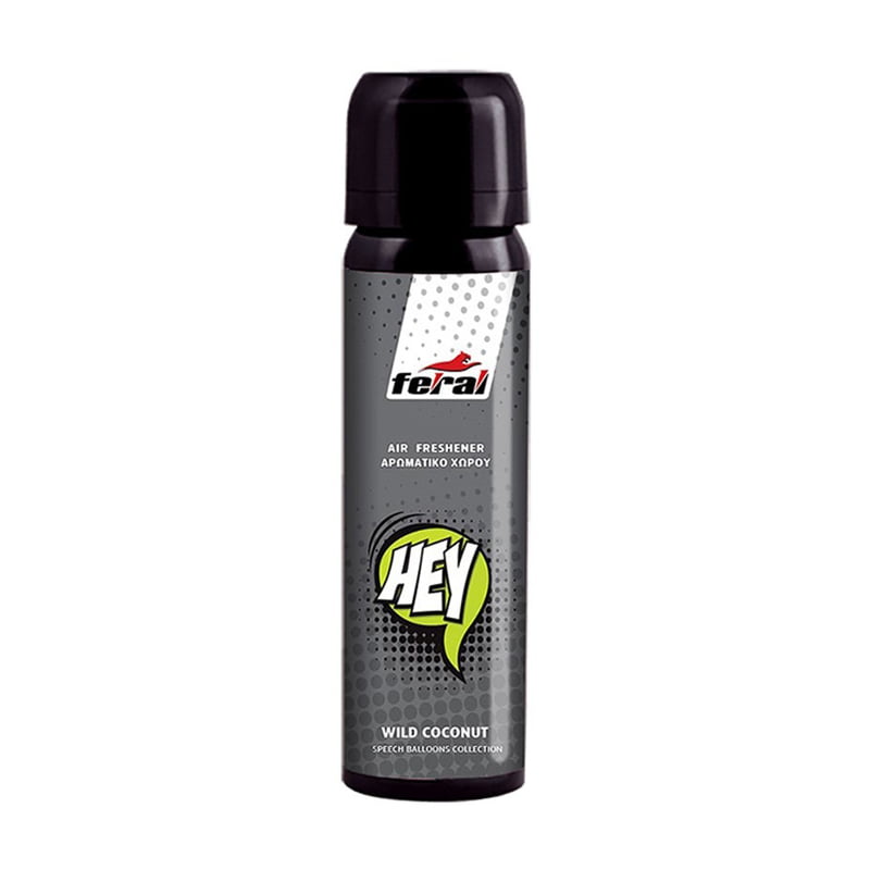 Αρωματικό Αυτοκινήτου Spray Feral Speech Collection HEY Wild Coconut 70ml – Car air freshener