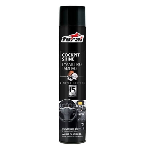 Feral Γυαλιστικό Ταμπλό Coconut 750ml - Cockpit Shine