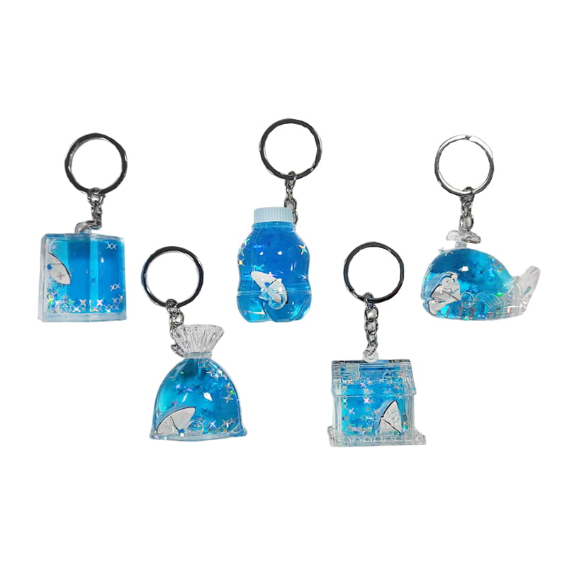 Μπρελόκ σουβενίρ με νερό 12τμχ - Souvenir water keychain 12pcs