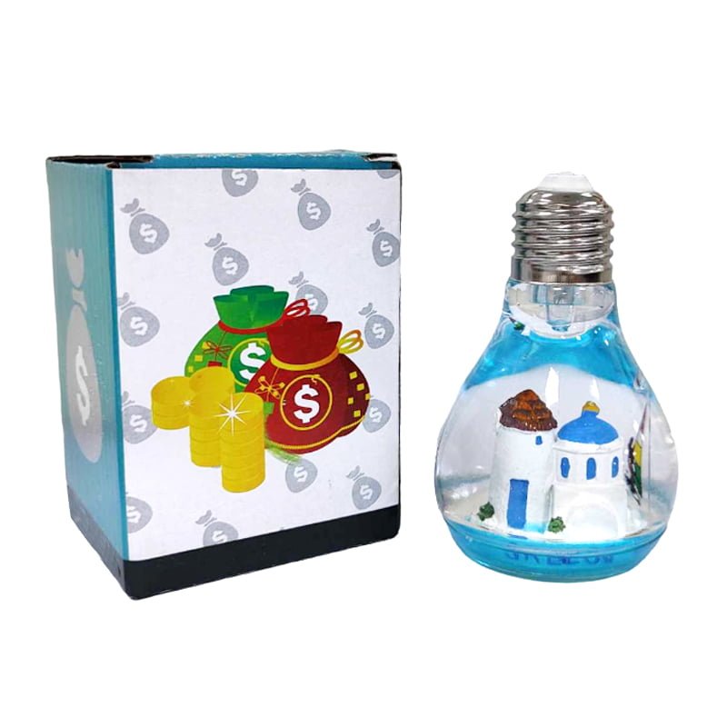 Διακοσμητικό σουβενίρ με νερό Greece - Souvenir decoration bulb