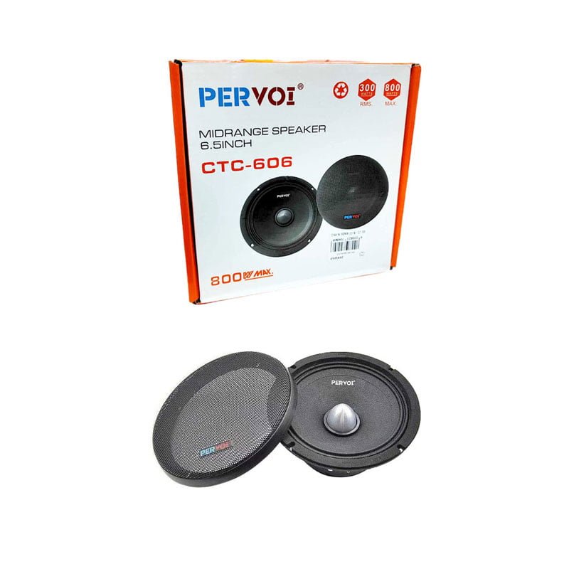 PerVoi Σετ Ηχεία Αυτοκινήτου CTC-606 6.5" με 300W RMS - Midrange speaker