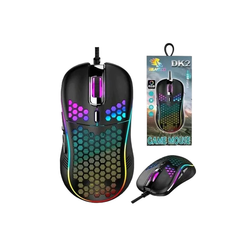 Yelandar DK2 Ενσύρματο ποντίκι RGB - Mouse Gamer Profesional Usb Yelandar DK2