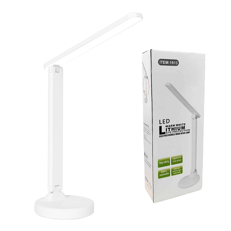 Επιτραπέζιο Φωτιστικό USB 3000K-6000K 1913 - LED warm white lithium eye protection electric double mode desk table lamp