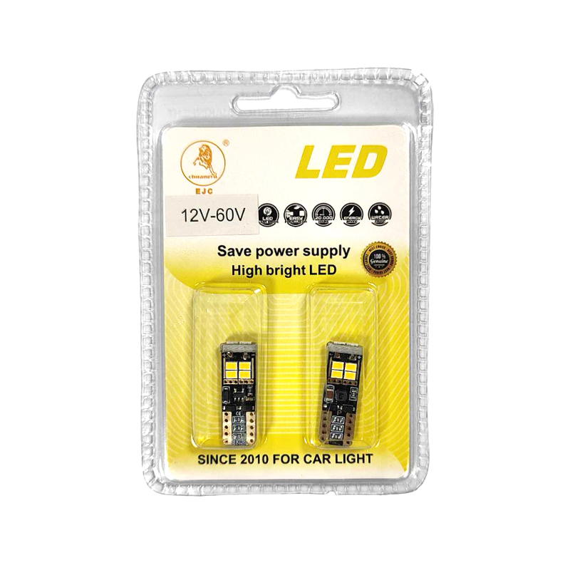 EJC Λάμπες Αυτοκινήτου 3020 T10 10SMD 12-60V 2τμχ – Car LED light