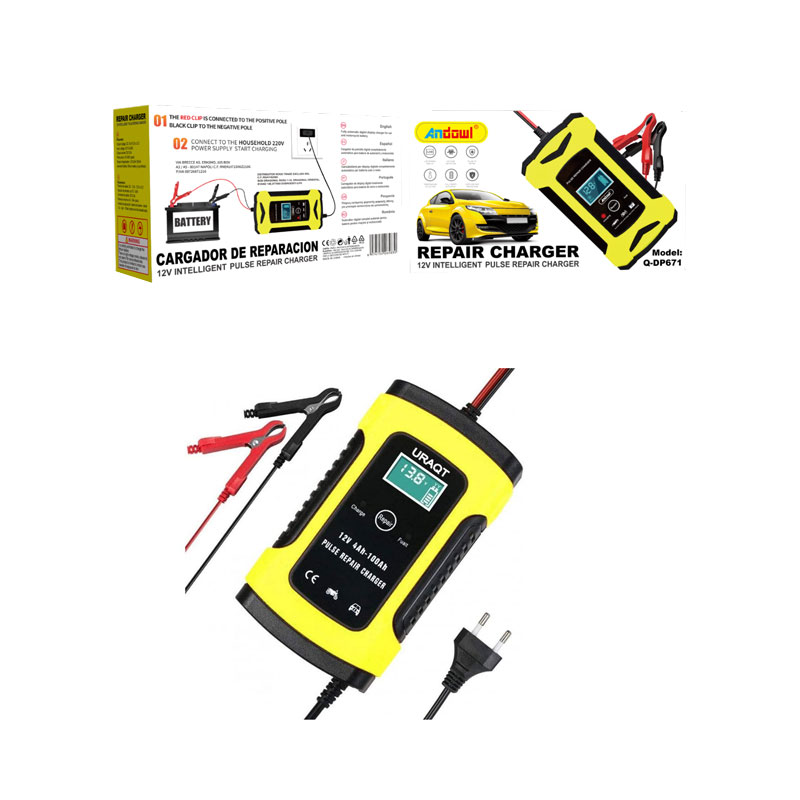 Andowl Φορτιστής μπαταρίας αυτοκινήτου Q-DP671 - Rerair Charger