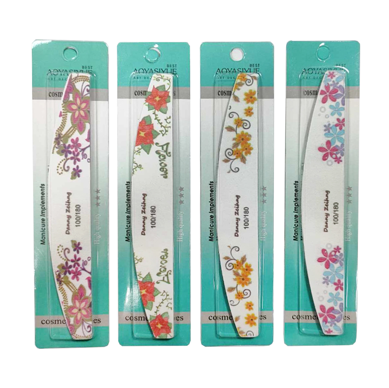 Λίμα νυχιών Διπλής Όψης 100/180 12τμχ - Nail File 12pcs