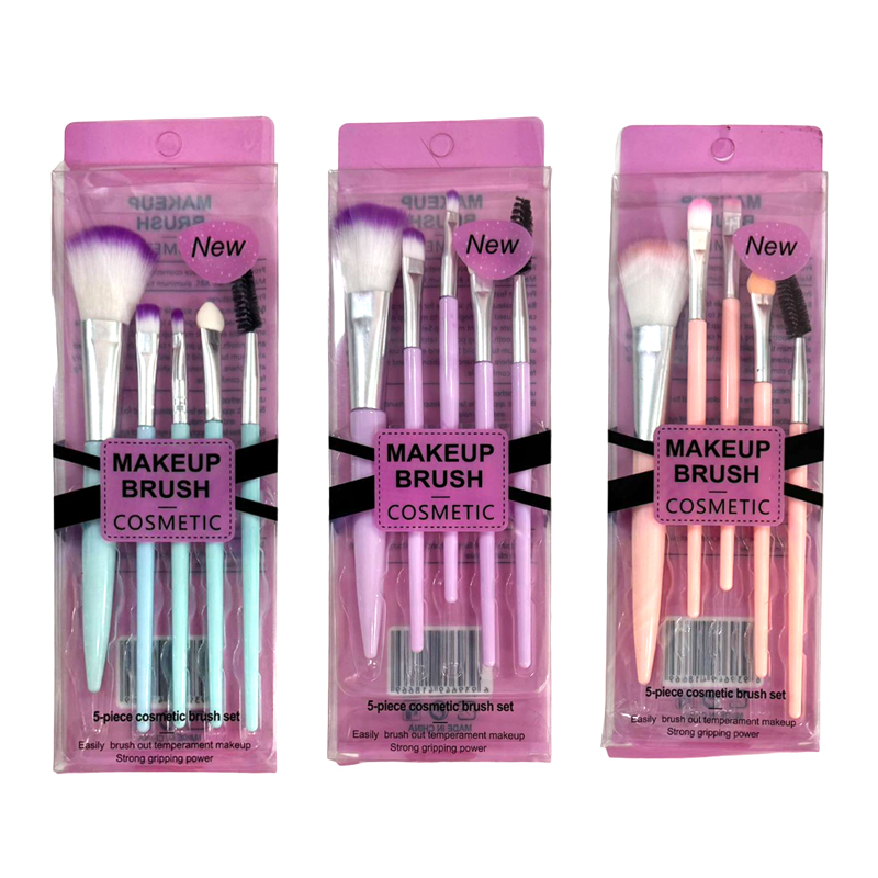 Σετ 5 Πινέλα Μακιγιάζ - Make-up cosmetic brushes set 5pcs