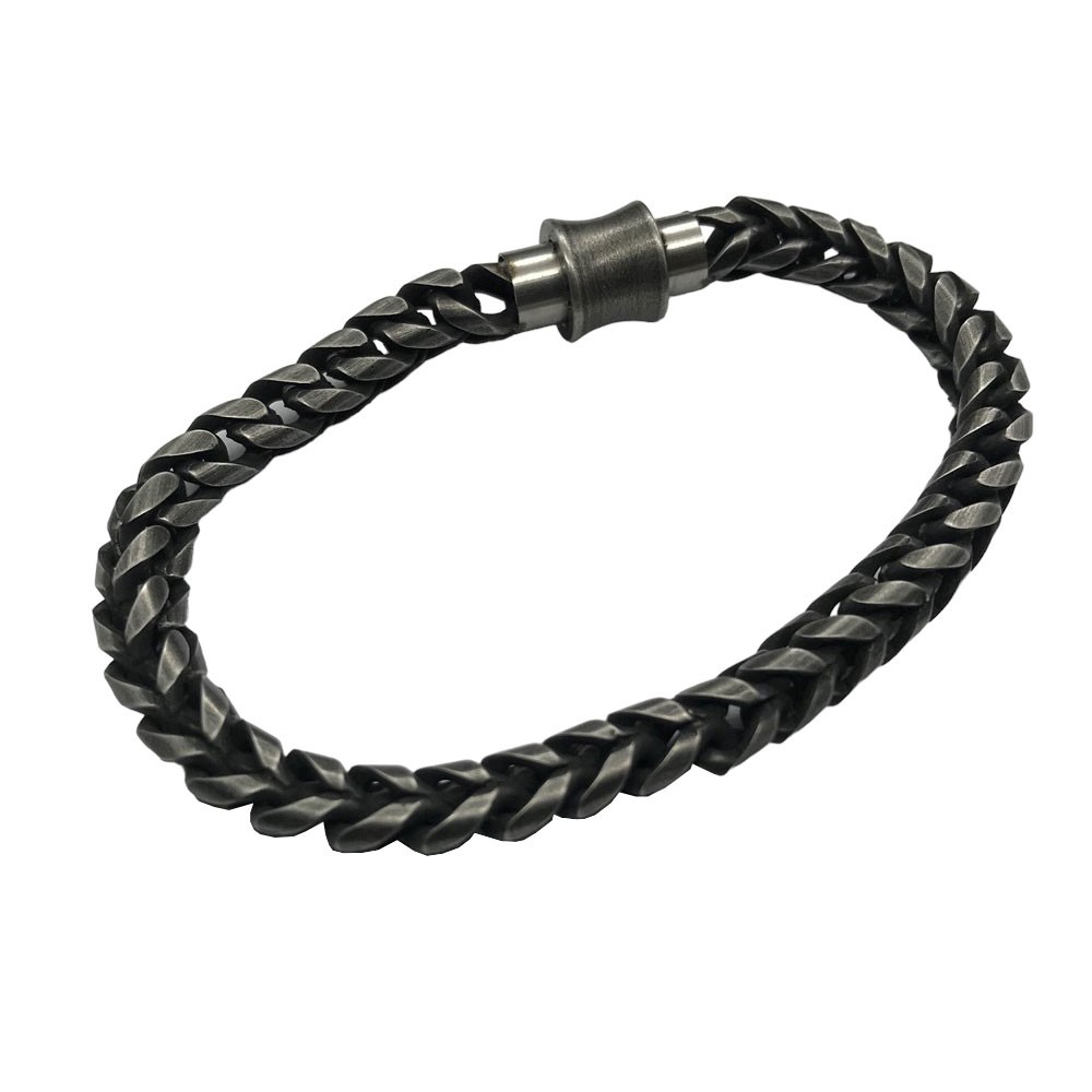 Ανδρικό Ατσάλινο Βραχιόλι 20εκ. - Men's Steel Bracelet