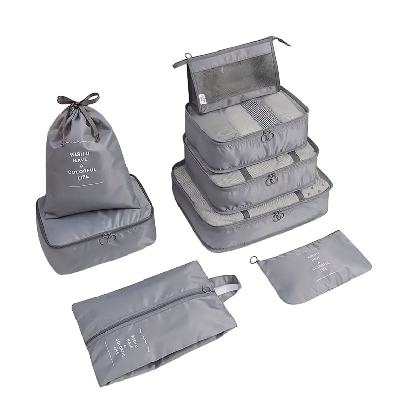 Σετ ταξιδιού με 7τμχ οργάνωση τσάντας - Portable Travel Storage Bag Set 7pcs