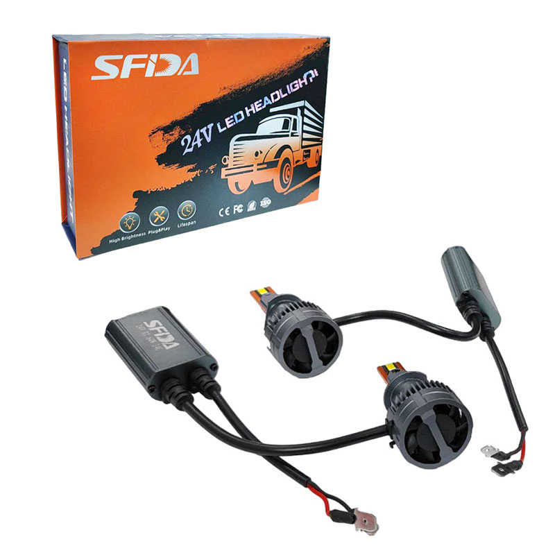 Sfida Λάμπες αυτοκινήτου 24V V11 H1 - Car LED Headlight