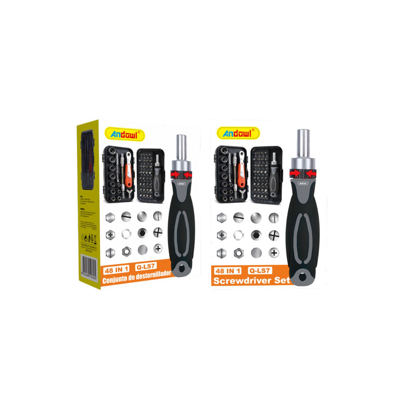 Andowl Σετ Κτσαβίδι Καρυδάκι 48 σε 1 Q-LS7 - Screwdriver Set