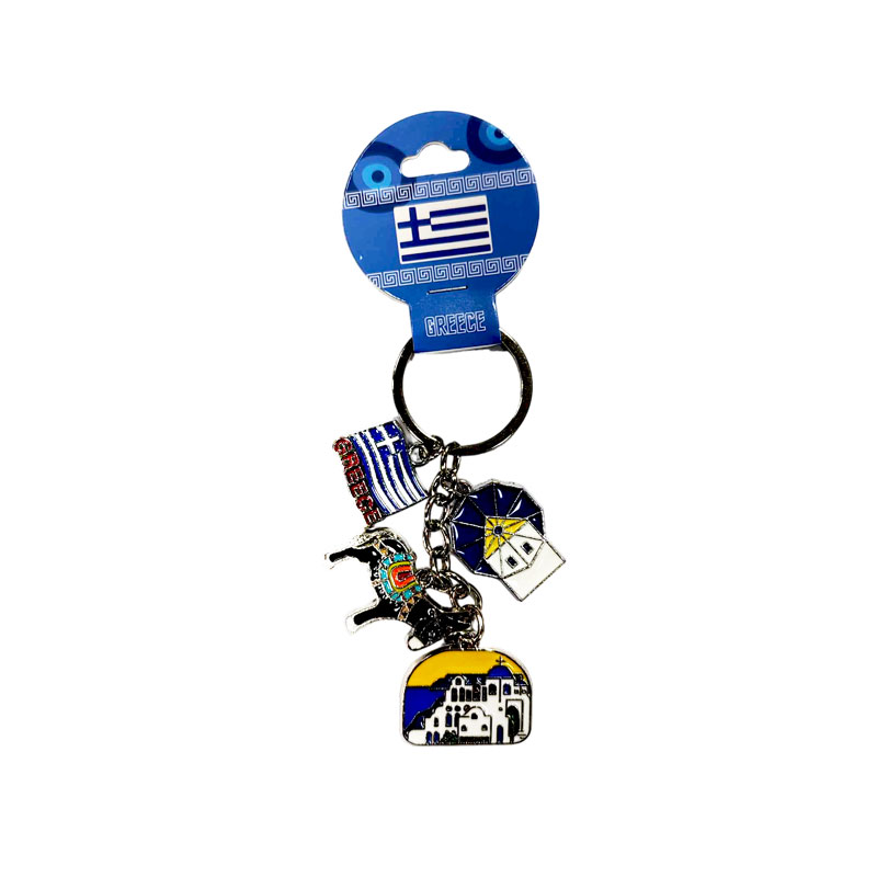 Μπρελόκ σουβενίρ Greece GF-201 - Metallic keychain Greece