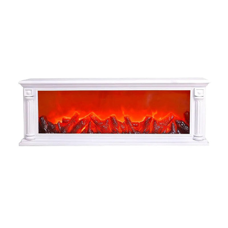 Διακοσμητικό Φωτιστικό Τζάκι 63x22x13cm - Led Fireplace Lantern SP-46