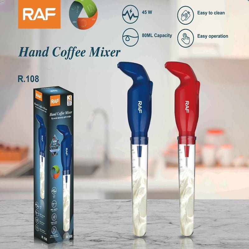 Raf Φραπεδιέρα Μίξερ Χειρός Ρεύματος 45W R.108 - Hand Coffee Mixer