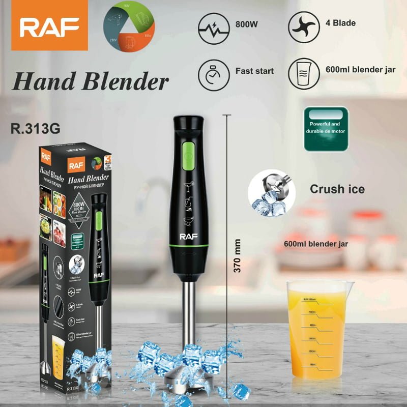 RAF R.313G Ραβδομπλέντερ 800W - Hand Blender