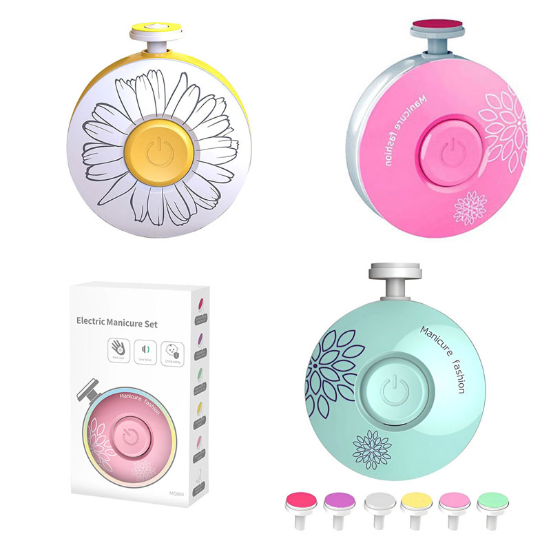 Βρεφική Λίμα Ηλεκτρική - Baby Nail Trimmer Battery Electric Manicure Set
